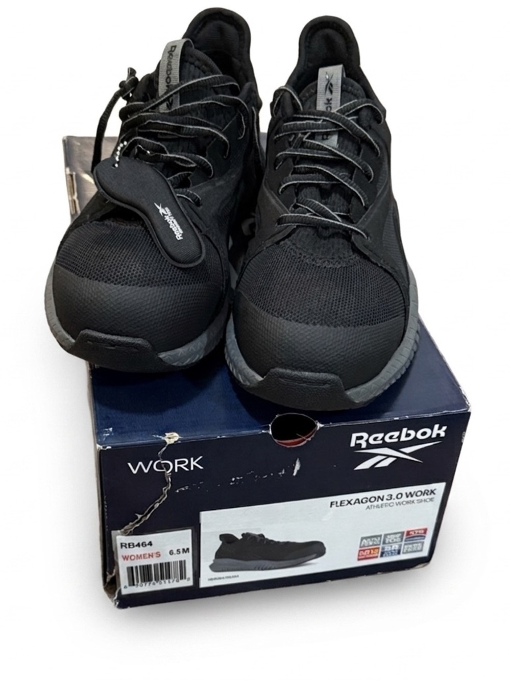 NEW Reebok Flexagon 3.0 Women’s composite toe athletic work shoes Size 6.5